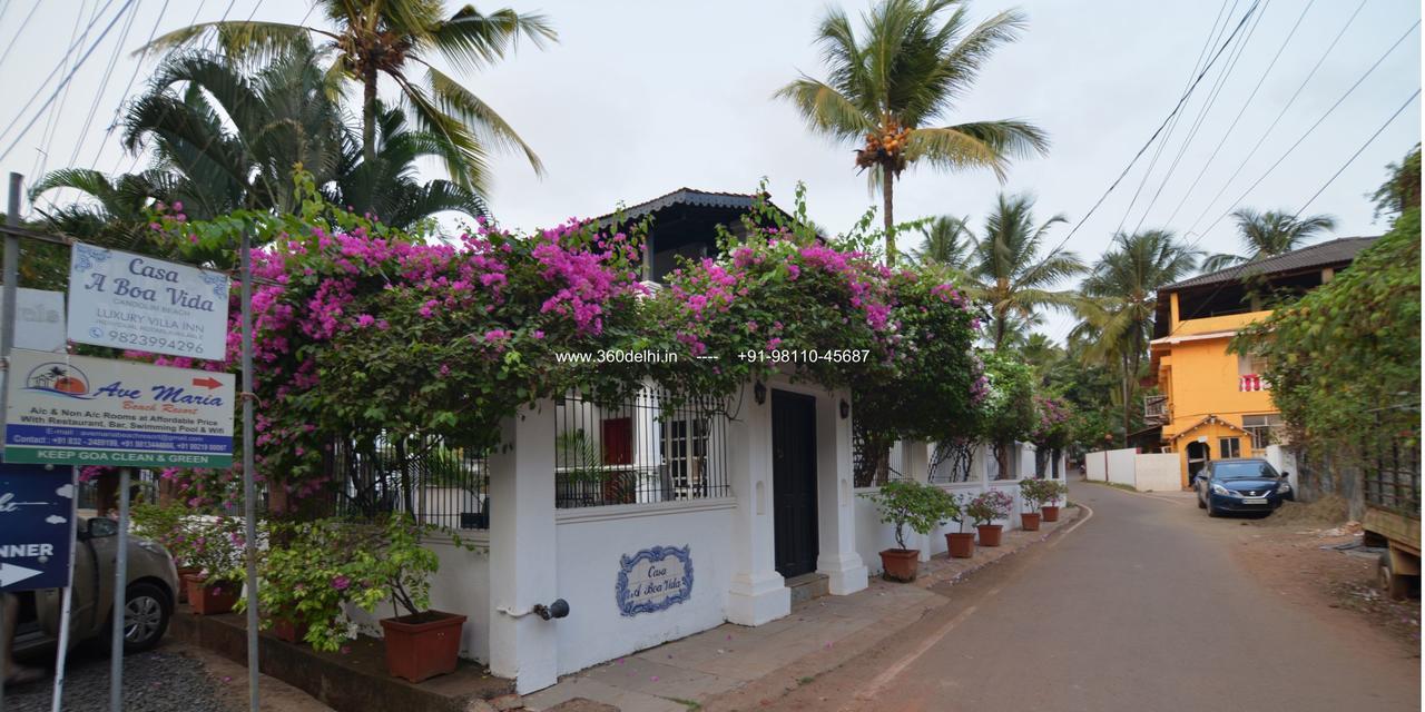 Ave Maria Guest House Candolim Extérieur photo